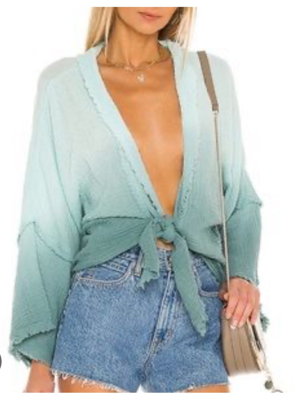 Young Fabulous & Broke Francesca Top Ocean Bay Ombré - Picture 2 of 7